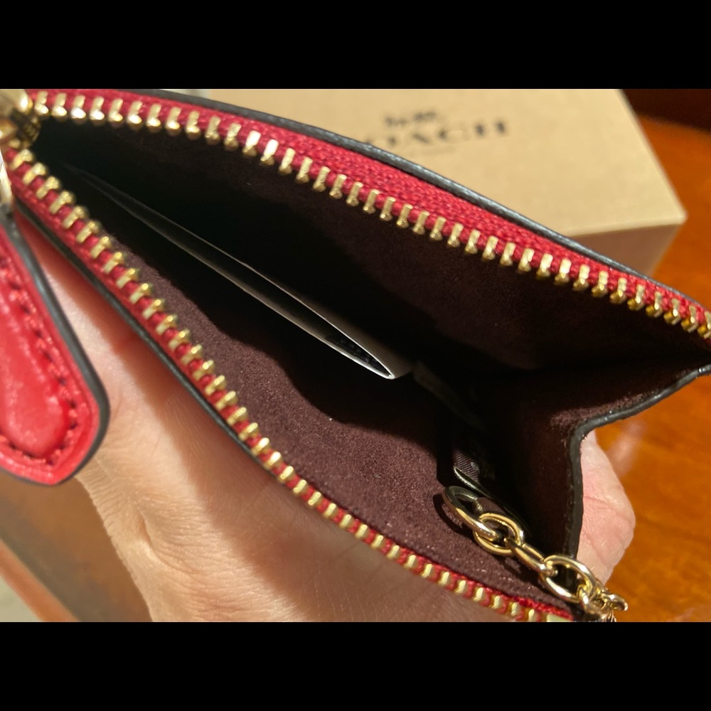 COACH SIGNATURE ID/CARD CASE - Picture 3 of 5